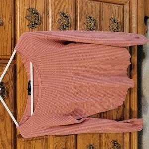 Derek Hart super soft waffle shirt size small